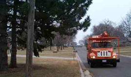 Safety is enhanced at curb line