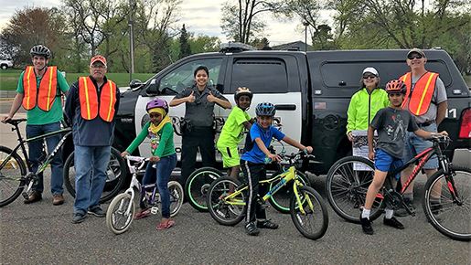 CSOs Kindom bike rodeo