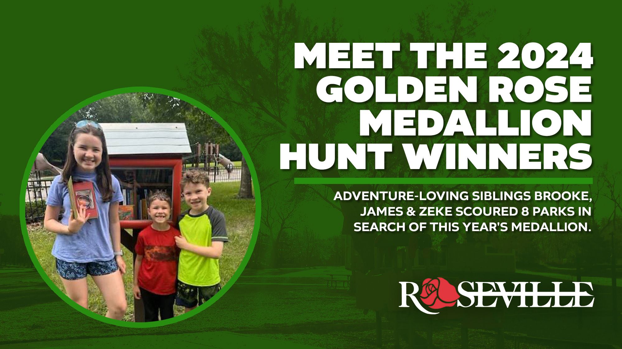 Meet the 2024 golden rose Medallion Hunt winners.