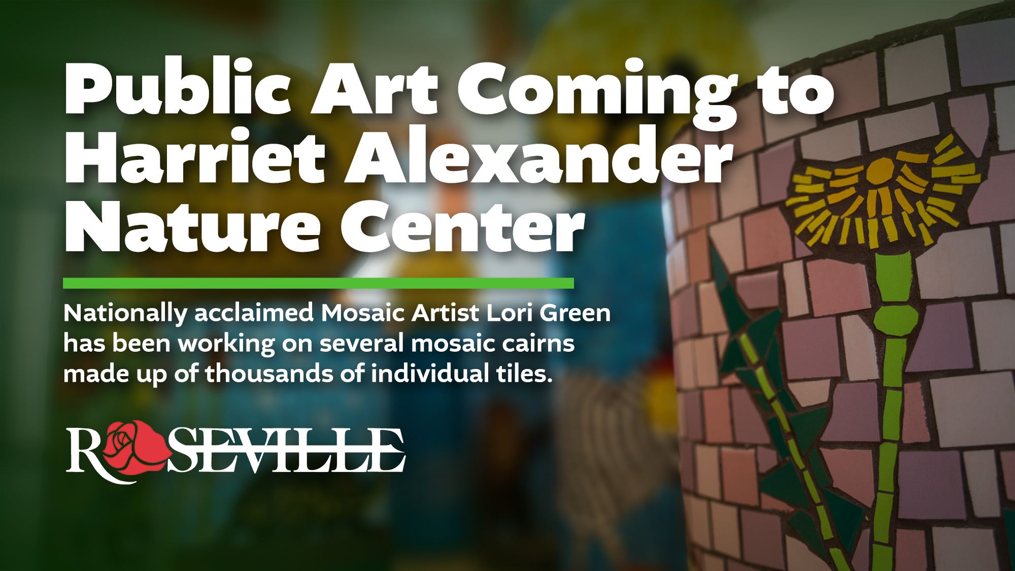 Public Art Coming to Harriet Alexander Nature Center