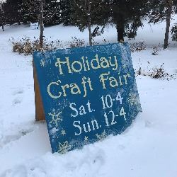 Holiday Craft Fair sign