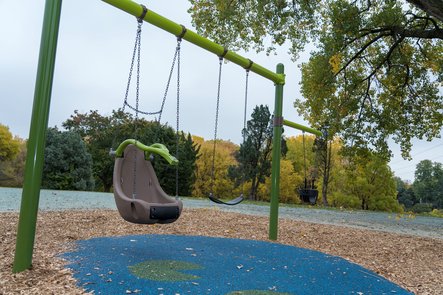 Swingset at Keya Park