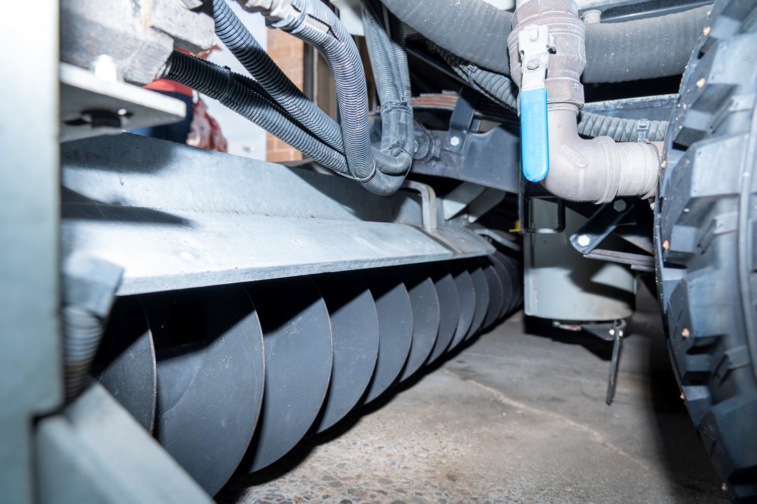 A picture shows the Zamboni inner workings.