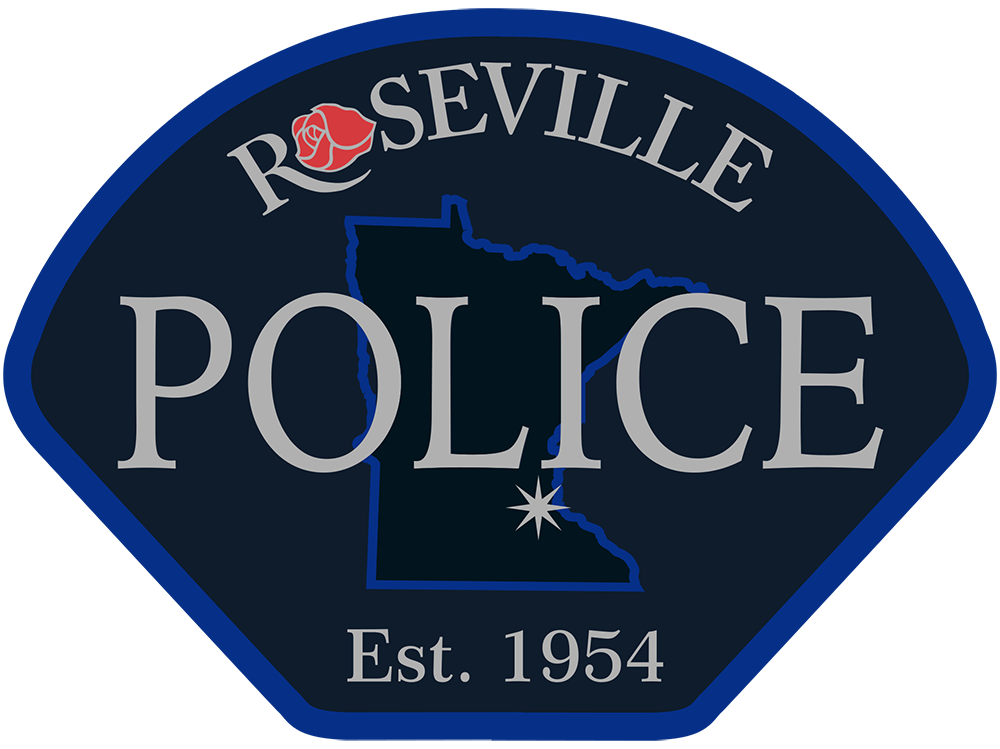 Roseville Police Department patch.