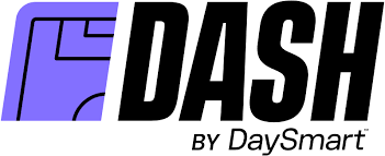 Dash Logo yellow and white