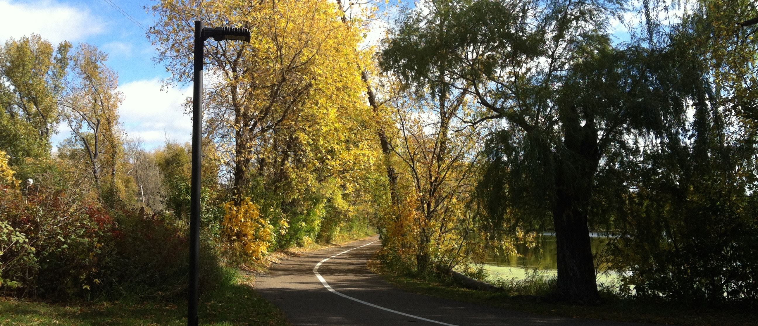 Lake Bennett pathway lighting